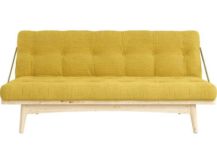 Karup Design Schlafsofa Folk, aus massiven Kiefernholz, inkl. Futonmatratze, gelb, Gelb Karup Design Schlafsofa Folk, aus massiven Kiefernholz, inkl. Futonmatratze, gelb, Gelb von Karup