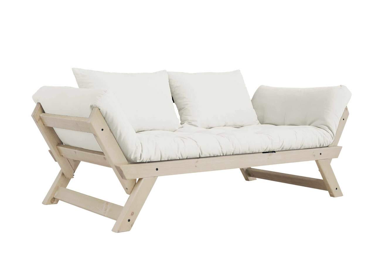 Schlafsofa BEBOP Sofa Kiefer natur lackiert abklappbar von Karup Schlafsofa BEBOP Sofa Kiefer natur lackiert abklappbar von Karup von Karup