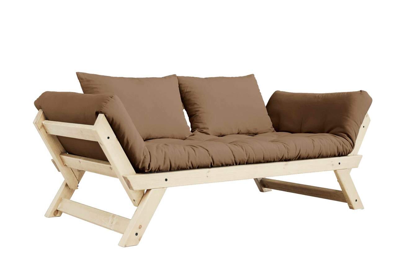 Schlafsofa BEBOP Sofa Kiefer natur lackiert abklappbar von Karup Schlafsofa BEBOP Sofa Kiefer natur lackiert abklappbar von Karup von Karup