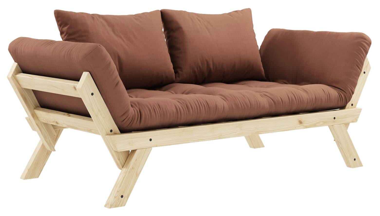 Schlafsofa BEBOP Sofa Kiefer natur lackiert abklappbar von Karup Schlafsofa BEBOP Sofa Kiefer natur lackiert abklappbar von Karup von Karup
