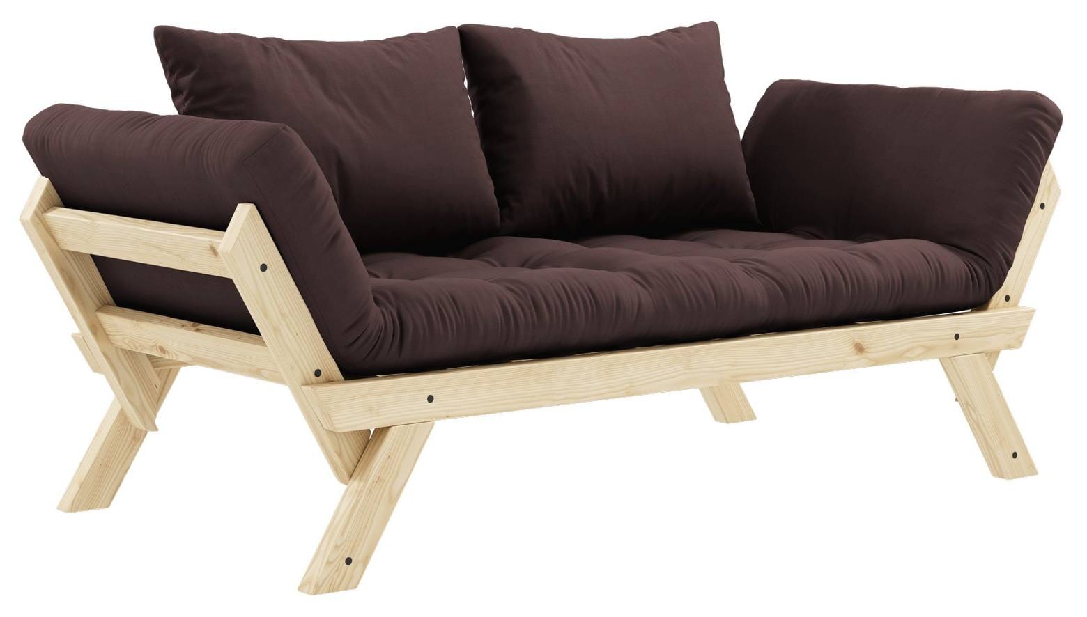 Schlafsofa BEBOP Sofa Kiefer natur lackiert abklappbar von Karup Schlafsofa BEBOP Sofa Kiefer natur lackiert abklappbar von Karup von Karup