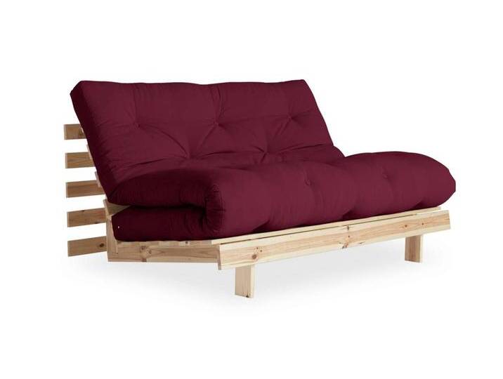 Schlafsofa Klappsofa ROOTS 140 cm BORDEAUX von KARUP von Karup