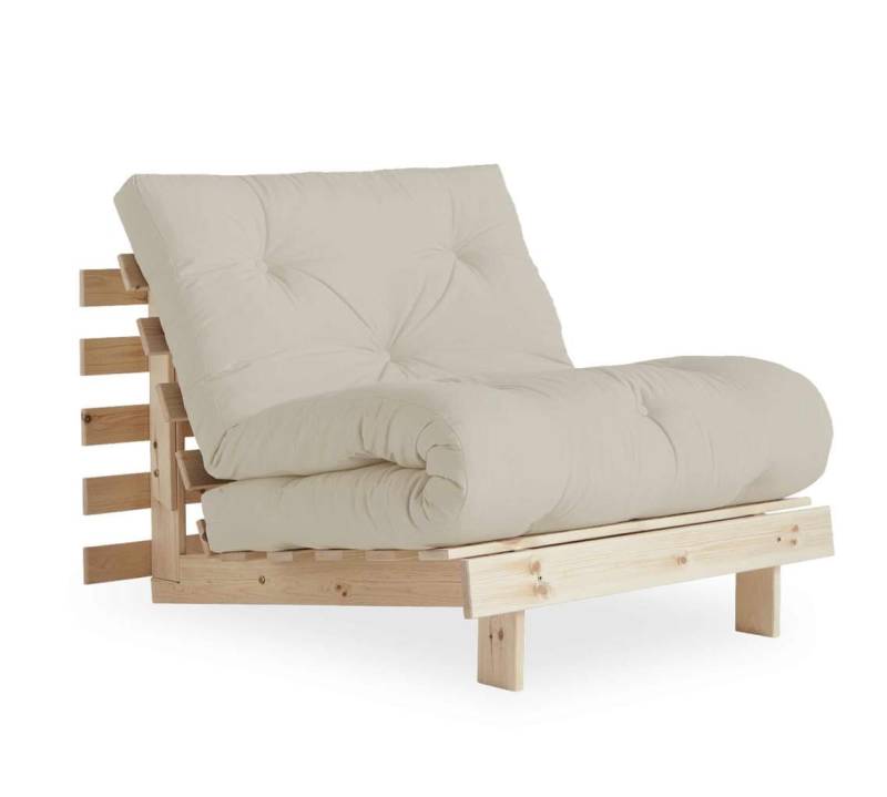 Schlafsofa Klappsofa ROOTS 90 cm BEIGE von KARUP von Karup