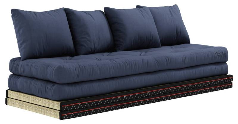 Design Sofa CHICO von Karup Polster Navy mit Tatami-Matten von Karup