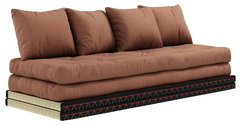 variables 3 in 1 Design Sofa CHICO mit Tatami-Matten und Polster Karup von Karup