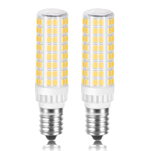 Karyoosi 2er E14 LED Lampe, LED Glühbirne Neutralweiß 7W 4000K Ersetzt 60W Halogen Birne, E14 Led Leuchtmittel 820LM AC220-240V, Nicht Dimmbar, für Dunstabzugshaube Nähmaschine Wohnzimmer von Karyoosi