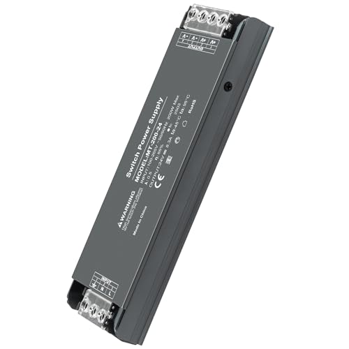 Karyoosi LED Trafo 24V 200W, Trafo 230V auf 24V 8.3A, LED Netzteil Kompaktes und Robustes für LED Lampen und Streifen Karyoosi LED Trafo 24V 200W, Trafo 230V auf 24V 8.3A, LED Netzteil Kompaktes und Robustes für LED Lampen und Streifen von Karyoosi