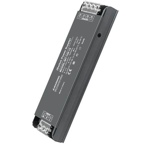 Karyoosi LED Trafo 12V 150W, Trafo 230V auf 12V 12.5A, LED Netzteil Kompaktes und Robustes für LED Lampen und Streifen Karyoosi LED Trafo 12V 150W, Trafo 230V auf 12V 12.5A, LED Netzteil Kompaktes und Robustes für LED Lampen und Streifen von Karyoosi