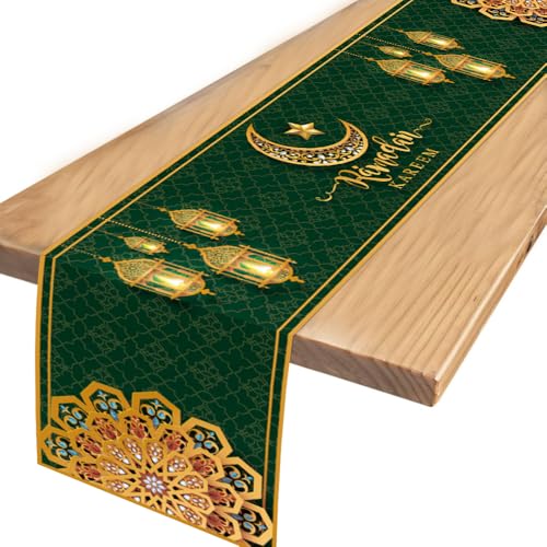Ramadan Tischläufer, Ramadan Tischdecke, Ramadan Deko Tisch, Ramadan Dekoration Tischläufer (180*35cm) von Kaseryao