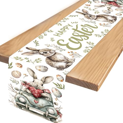 Tischläufer Ostern, Ostern Tischdekorationen, Ostern Tischläufer für Tisch, Deko Ostern, Ostertischläufer (180*35cm) von Kaseryao