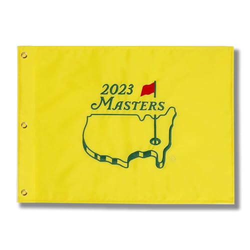 Kasflag 2023 Masters Golfflagge Augusta National 2023 Souvenir 2023 PGA (33 x 43 cm, bestickt) (2023) von Kasflag