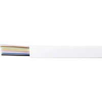 Kash Telefonkabel LiYY 8 x 0.12mm² Weiß Meterware von Kash
