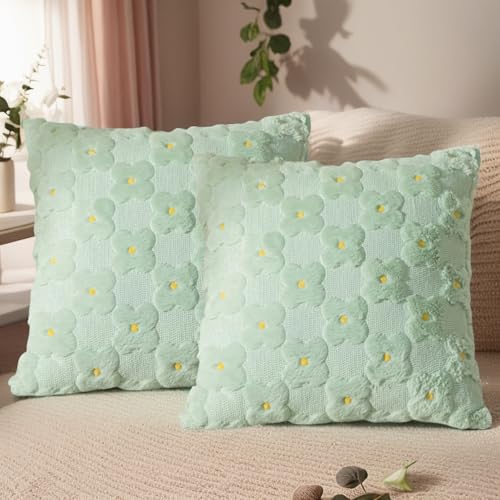 Kissenbezug 40x40 Frühling 2er Set Blumen Kissenbezüge Sommer Moderne Frühlings Kissenhülle Zierkissenbezüge für Sofakissen Dekokissen Wohnzimmer Bett Sofa Schlafzimmer Frühling Deko (#05, 40 x 40 cm) Kissenbezug 40x40 Frühling 2er Set Blumen Kissenbezüge Sommer Moderne Frühlings Kissenhülle Zierkissenbezüge für Sofakissen Dekokissen Wohnzimmer Bett Sofa Schlafzimmer Frühling Deko (#05, 40 x 40 cm) von Kashyke