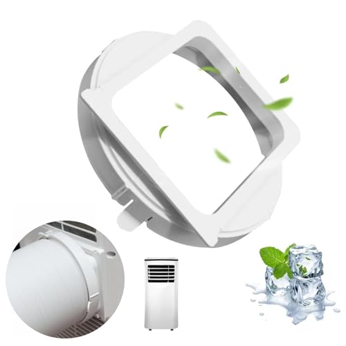 Klimaanlage Abluftschlauch Adapter für Comfee Ersatzteile, 150mm Klimaanlage Schlauch Adapter Klima Abluftschlauchadapter, Klima Abluftschlauch Adapter, Zubehör für Mobile Klimaanlage (150MM) von Kashyke
