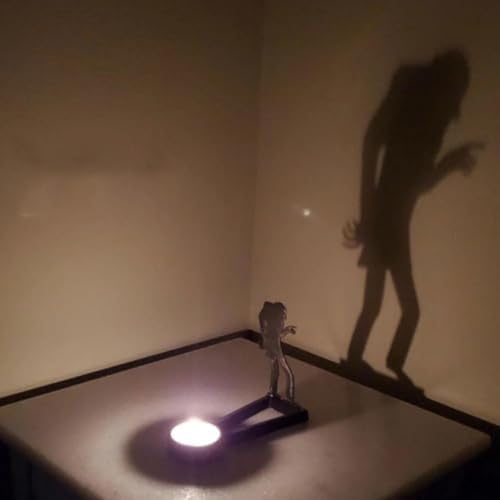 Nosferatu Kerzenhalter,Halloween-Horror-Kerzenhalter,Nosferatu Kerzenschatten,Nosferatu Halloween-Teelichthalter,Halloween Deko Innen Gruselig,Halloween Dekoration Gruselige Geister-Teelichter (F) von Kashyke