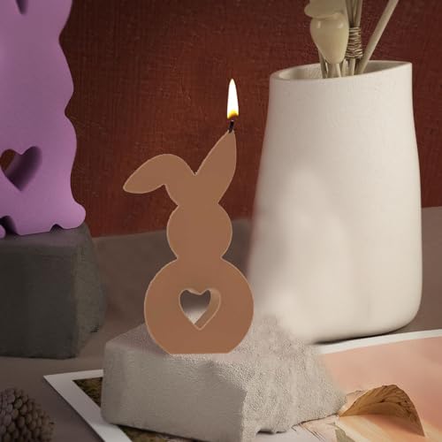 Kashyke Silikonformen Gießformen Ostern Silikonform Ostern Hase Frühling Gießform Silikon Giessformen Raysin Silikonform Osterhase Silikonform Oster Kerzen Hase Formen für Gips Gießen (B1-3) von Kashyke
