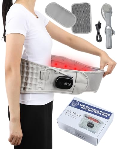 Lupps Rückengurt Wärme und Vibration, ergonomisch, passt sich nahtlos an (1 Set) von Kasituoer