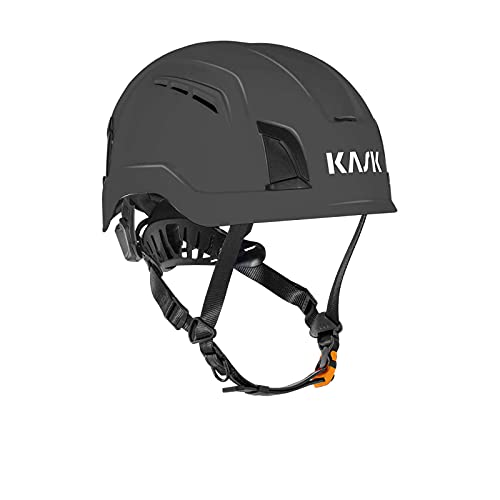 KASK Schutzhelm ZENITH X Air, Bauhelm, Kletterhelm, Arbeitshelm, Drehrad Gr. 52-63 cm, Belüftungsystem, Farbe:anthrazit von Kask