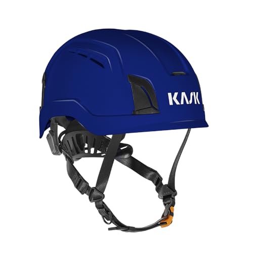 KASK Schutzhelm ZENITH X Air, Bauhelm, Kletterhelm, Arbeitshelm, Drehrad Gr. 52-63 cm, Belüftungsystem, Farbe:blau von Kask