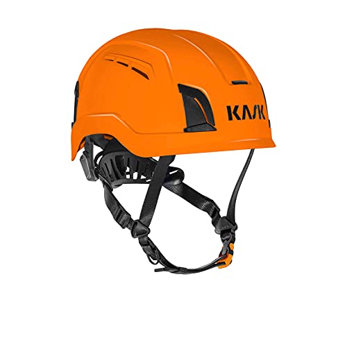 KASK Schutzhelm ZENITH X Air, Bauhelm, Kletterhelm, Arbeitshelm, Drehrad Gr. 52-63 cm, Belüftungsystem, Farbe:orange von Kask