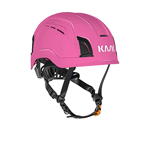 KASK Schutzhelm ZENITH X Air, Bauhelm, Kletterhelm, Arbeitshelm, Drehrad Gr. 52-63 cm, Belüftungsystem, Farbe:pink von Kask