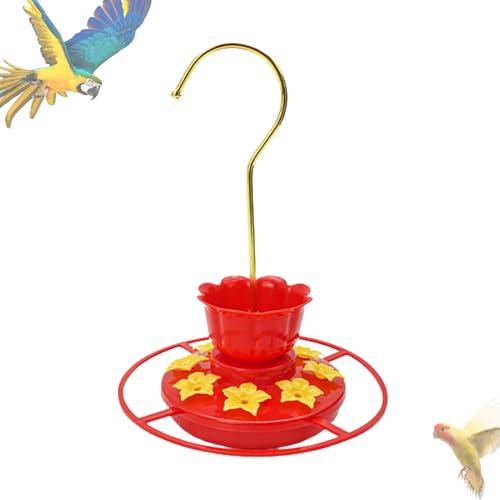 Abnehmbarer Kolibri Futterautomat - Vogelfutterautomat | 8 Anschlüsse Ameisen- und Bienensicher für Beobachtung Blumenform Außendekoration für Garten Rasen Hof Balkon und Terrasse zur Abnehmbarer Kolibri Futterautomat - Vogelfutterautomat | 8 Anschlüsse Ameisen- und Bienensicher für Beobachtung Blumenform Außendekoration für Garten Rasen Hof Balkon und Terrasse zur von Kasmole