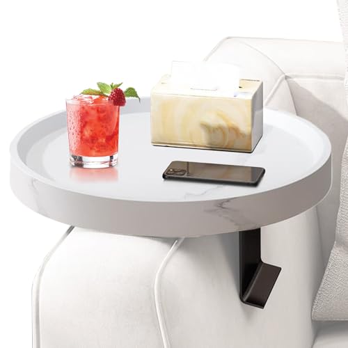Armlehnenablage für Sofa | Mehrzweck-Armlehnenablage | Getränkehalter Organizer verstellbar für Wohnzimmer Schlafzimmer Wohnung Snacks Getränk Telefon Fernbedienung von Kasmole