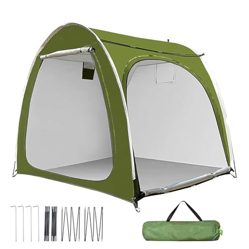 Aufbewahrungsschuppen für Fahrräder - Outdoor Motorrad Abdeckung,Wiederverwendbares Leichtes Zelt Für Garten, Rasen, Terrasse Und Camping von Kasmole