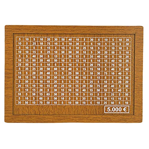 Kasmole Geldspeicherbank, Geldbox aus mit Zählwerkzeug Vintage Home Safe Spardose Kinder-Geldhalter-Fall für Banknoten und Münzen, Geschenk für Kinder Erwachsene von Kasmole