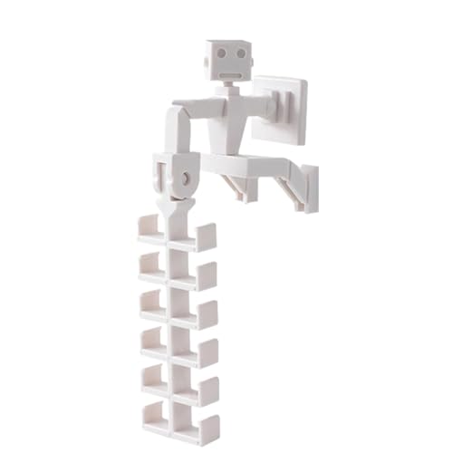 Hut Haken | Klebehaken für Mützen | Roboter Design Platzsparend Aufhänger Multifunktion Halterung Für Rucksack Kleidung Tasche Hut Haken | Klebehaken für Mützen | Roboter Design Platzsparend Aufhänger Multifunktion Halterung Für Rucksack Kleidung Tasche von Kasmole