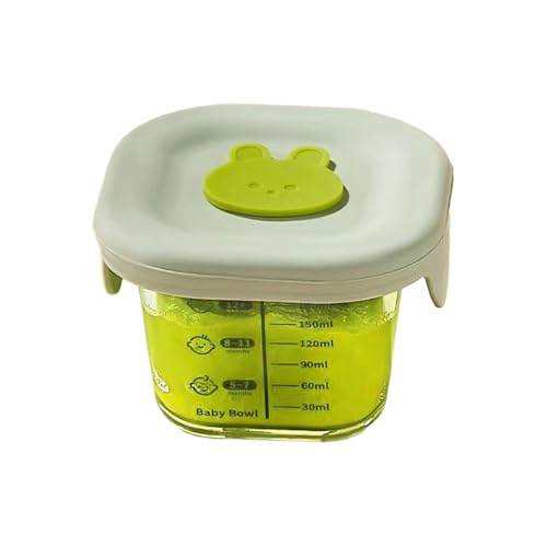 Kasmole Babykost Behälter - Baby Glasbehälter Mit Deckeln,Auslaufsichere Schalen Fütterung Zubehör Für Obstpüree Salat Snacks Reise Gefrierschrank Mikrowelle Kasmole Babykost Behälter - Baby Glasbehälter Mit Deckeln,Auslaufsichere Schalen Fütterung Zubehör Für Obstpüree Salat Snacks Reise Gefrierschrank Mikrowelle von Kasmole