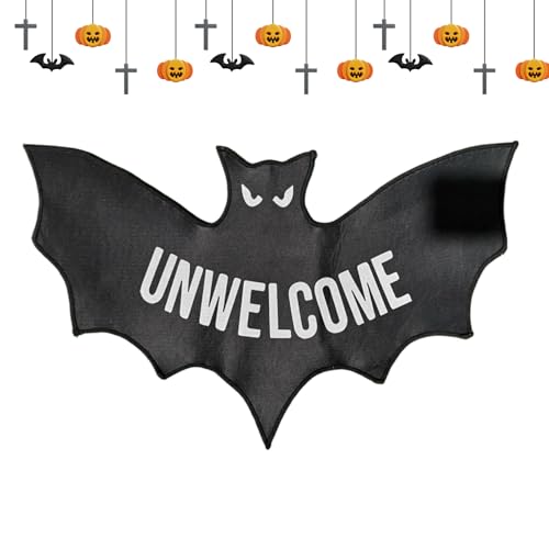 Kasmole Halloween Türvorleger,Teppich Party Haustürmatte | Gotische Fußmatte Halloween Dekorationen Für Küche Spukhaus Terrasse Schlafzimmer Innenbereich Außenbereich Kasmole Halloween Türvorleger,Teppich Party Haustürmatte | Gotische Fußmatte Halloween Dekorationen Für Küche Spukhaus Terrasse Schlafzimmer Innenbereich Außenbereich von Kasmole