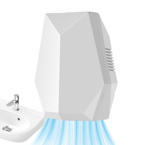 Kasmole Tragbarer Handtrockner, Wandmontierter Leistungsstarker Handtrockner, Wandmontiertes Tragbares Gerät Mit Automatischem Betrieb Für Belüftung Innenbereich Zuhause Hotel Toiletten von Kasmole