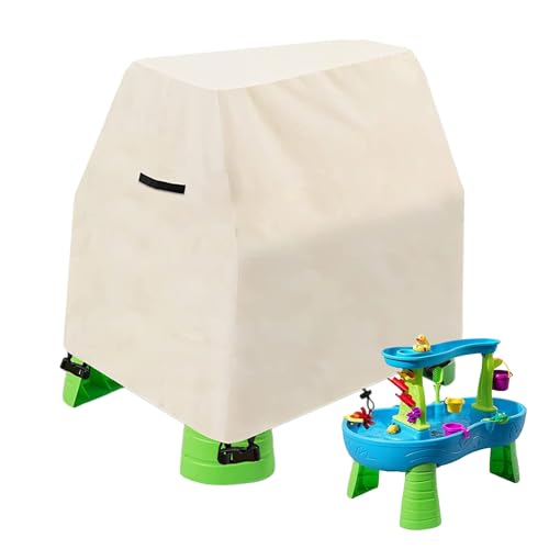 Kasmole Wassertischabdeckung für Kinder, Wasserdicht Staubdicht Wasserspieltisch-Abdeckung für Kinder UV-schützende -Spieltisch-Abdeckung, 105×65×84cm von Kasmole