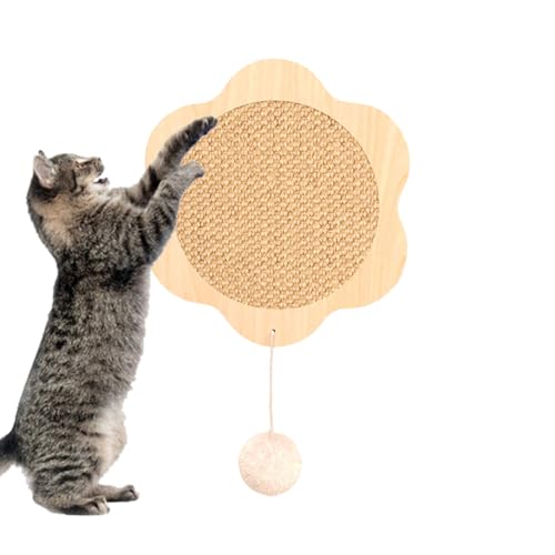Katzenkratzmatte - Kratzmatte Für Hauskatzen Im Innenbereich - Aufhängbarer Interaktiver Möbelschoner Kratzspielzeug Für Sofa Und Couch Indoor von Kasmole