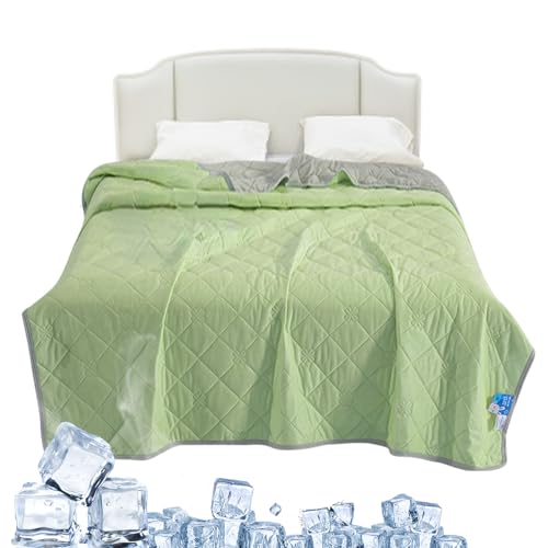 Kühlende Decke - Kühldecken Für Warme Schläfer - Beidseitige Schlafdecke Kühlfunktion Für Zuhause Wohnzimmer Schlafzimmer Camping Reise Sofa Innenbereich von Kasmole