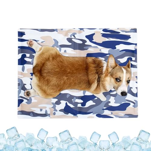 Kühlmatte für Hunde – kühlendes Gel für Hunde, geeignet für die Hundehütte | wasserdichtes Zubehör, leitet Wärme ab, für Sommerentspannung zu Hause, Garten, Sofa Kühlmatte für Hunde – kühlendes Gel für Hunde, geeignet für die Hundehütte | wasserdichtes Zubehör, leitet Wärme ab, für Sommerentspannung zu Hause, Garten, Sofa von Kasmole