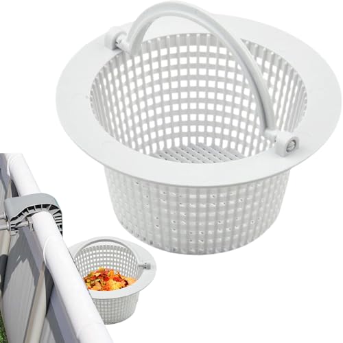 Pool Skimmerkörbe | Ersatz-Siebkorb Mit Griff,Tragbarer Pool Zubehör Ersatzkörbe Zum Entfernen Von Blättern Schmutz Haaren Schlick Gras von Kasmole