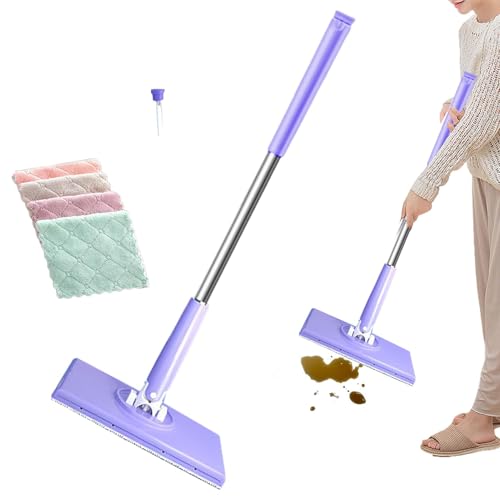 Schnellmopp für die Bodenreinigung, Mopp für Hartholzböden,Bodenwischer Reinigungsmopp - Easy Mop Trocken-Nass-Mopp, handlose Wasch- und Reinigungswerkzeuge, Küchenmopp für Hartholz, Laminat, Schnellmopp für die Bodenreinigung, Mopp für Hartholzböden,Bodenwischer Reinigungsmopp - Easy Mop Trocken-Nass-Mopp, handlose Wasch- und Reinigungswerkzeuge, Küchenmopp für Hartholz, Laminat, von Kasmole