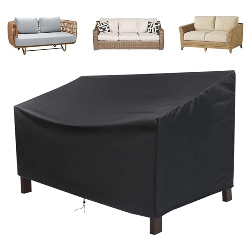 Terassen Couch Schutz - Wetterfeste Sofa Schutzhülle Mit Verstellbaren Gurten,Sonnenschutzstoff Für Poolbereich Balkon Gartenbank Und Stapelbare Stühle Terassen Couch Schutz - Wetterfeste Sofa Schutzhülle Mit Verstellbaren Gurten,Sonnenschutzstoff Für Poolbereich Balkon Gartenbank Und Stapelbare Stühle von Kasmole