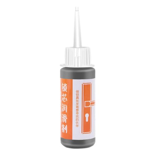 Türschloss-Schmierspray | Türscharnierfett Schmieröl - Lock Grease Quietschendes Türöl, Schmieröl für Türscharniere, 2 fl oz Flüssiggraphit von Kasmole