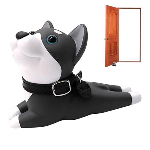 Türstopper | PVC Robuster Bodentür Keil Stopper | Süße Hundefigur Wohndekoration Für Schlafzimmer Wohnheim Wohnung Geschäft Klassenzimmer Restaurant von Kasmole