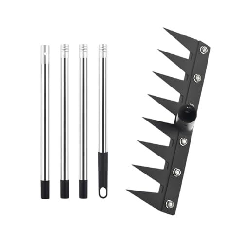Unkrautwerkzeug mit langem Griff, Gartenwerkzeug mit langem Griff – ergonomische Teleskoplänge zum Entfernen und Lockern von Boden, Garten, Rasen Unkrautwerkzeug mit langem Griff, Gartenwerkzeug mit langem Griff – ergonomische Teleskoplänge zum Entfernen und Lockern von Boden, Garten, Rasen von Kasmole