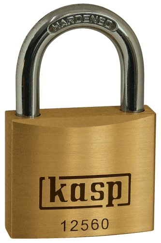 KASP Vorhängeschloss, Messing Premium, 60 mm, gleichschließend - Serie 125 K12560A2 gleichschließend von C.K
