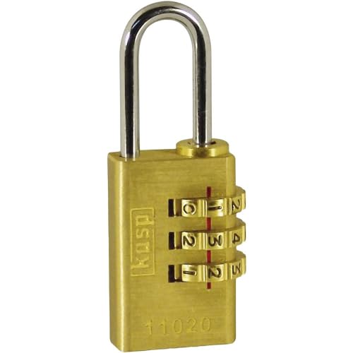 Kasp K11020D Zahlenschloss 20 mm, Goldgelb Kasp K11020D Zahlenschloss 20 mm, Goldgelb von Kasp