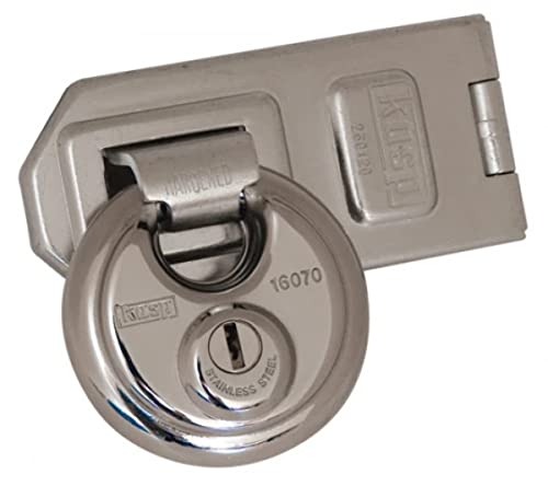 Kasp K16070D260 Vorhängeschloss verschieden schließend Silber Schlüsselschloss von C.K