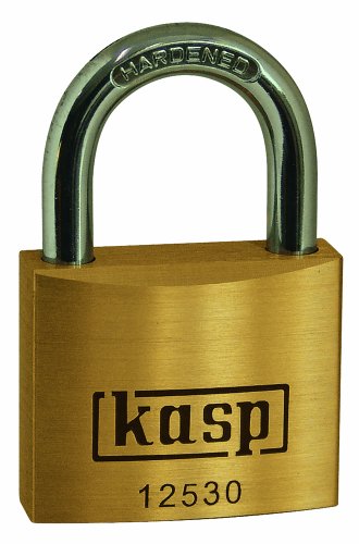 Kasp Messingschloss Premium, gleichschließend, 30 mm, K12530A5 von Kasp