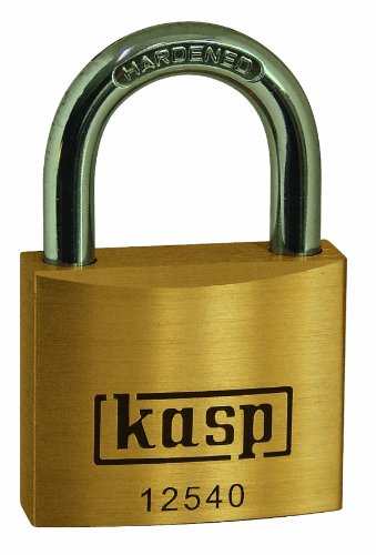 Kasp Messingschloss Premium, gleichschließend, 40 mm, K12540A5 von Kasp