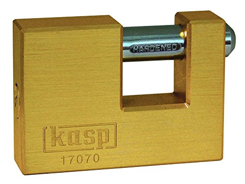 Kasp k17070 70 mm Messing Shutter Lock, Brass von Kasp