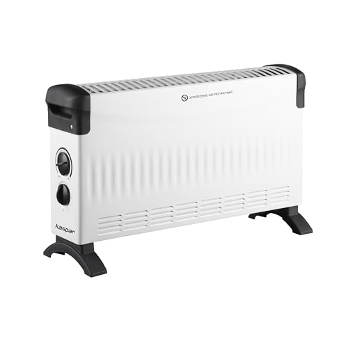 KASPAR Konvektor Heizung Heizgerät Heizkörper Mit Thermostat Und 3 Heizstufen 750 1250 2000 W Elektrische Heizung Elektroheizung Weiß KASPAR Konvektor Heizung Heizgerät Heizkörper Mit Thermostat Und 3 Heizstufen 750 1250 2000 W Elektrische Heizung Elektroheizung Weiß von Kaspar